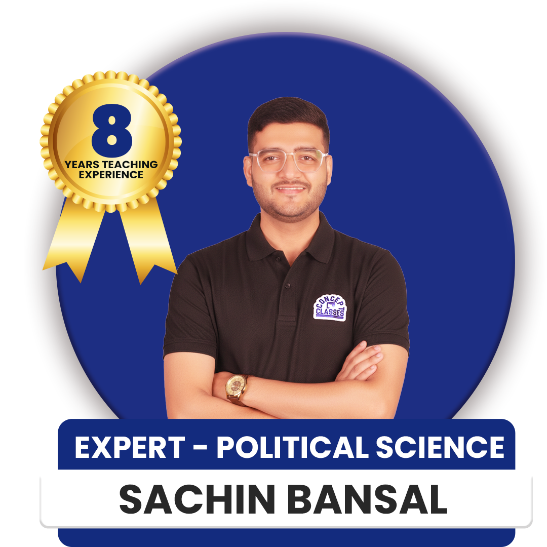 Sachin Bansal Expert Political Science Teacher with 8+ Years Teaching Experience at Kunal Sardana Classes
