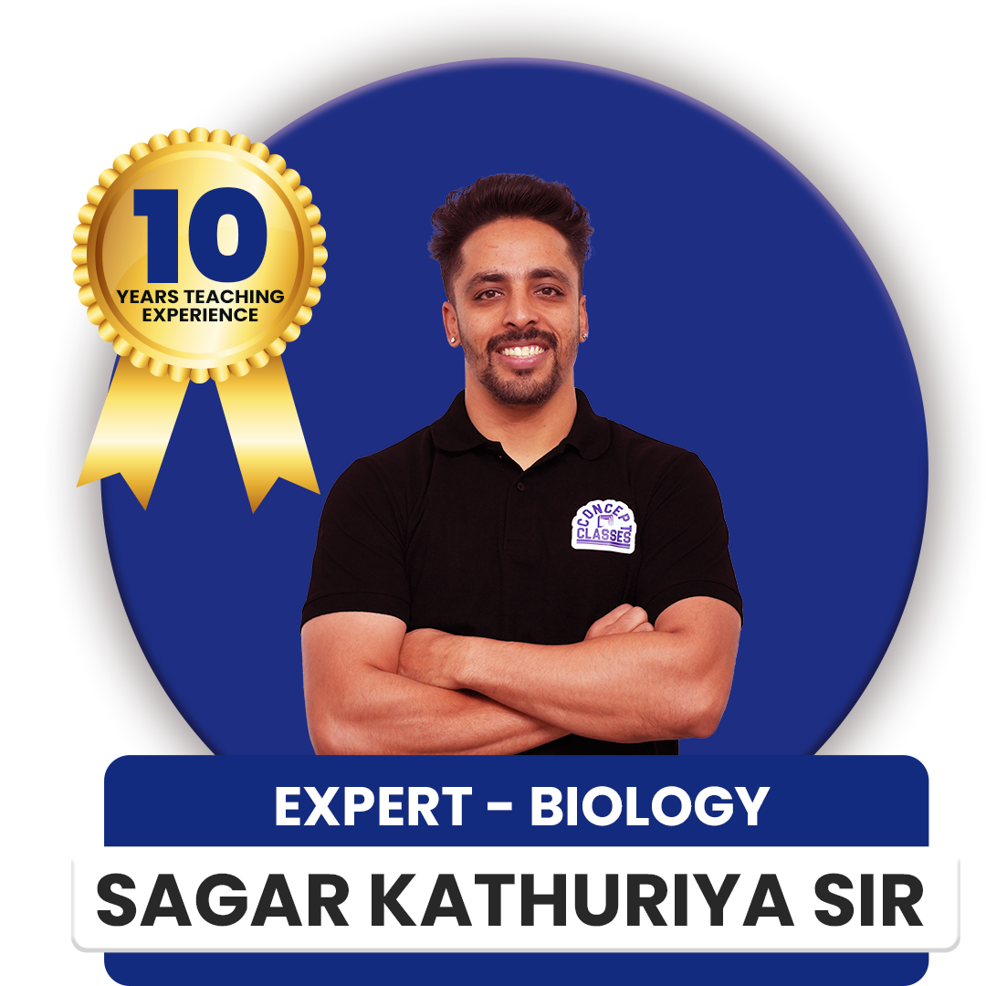 Sagar Kathuriya Sir Expert Biology Teacher with 10+ Years Teaching Experience at Kunal Sardana Classes